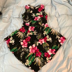 A-Line Floral Dress
